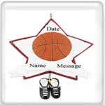 Personalized Ornament Gifts for Basketball