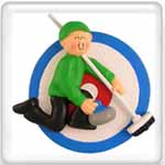 Personalized Ornament Gifts for Curling