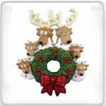 Personalized Ornament Gifts for Families of 6