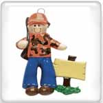 Personalized Ornament Gifts for Hunting