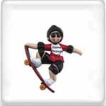 Personalized Ornament Gifts for Skateboarding