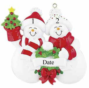 Snowman Couple