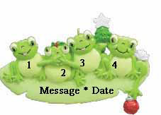 Frogs on a Lily Pad