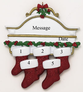 White Mantle with Red Stockings