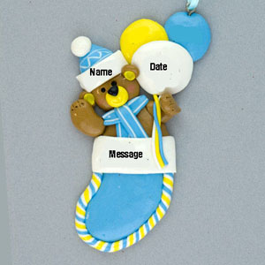 Baby Blue Stocking