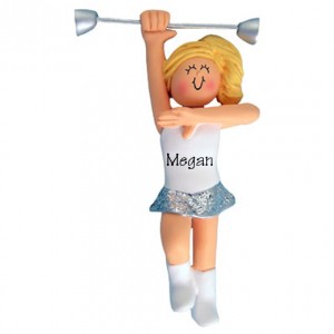 Baton Twirler Girl Blond