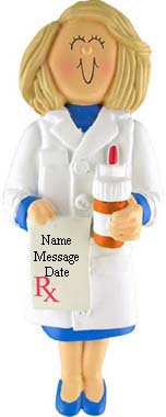 Pharmacist Girl Blonde