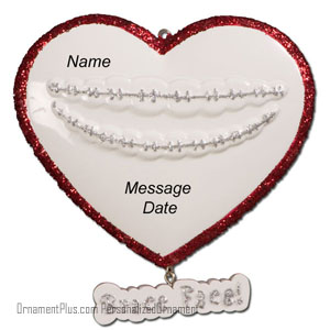 Braces Ornament - Personalized Ornament
