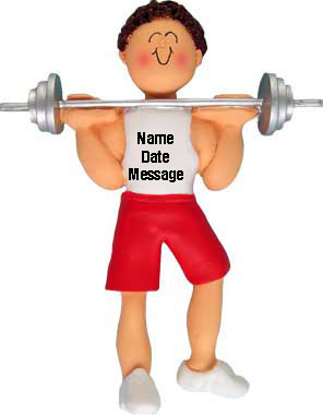 Weightlifter Boy Brown