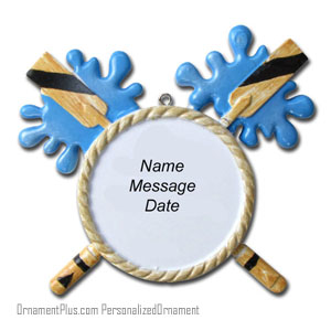 Crew Boating Ornament - Personalized Ornament
