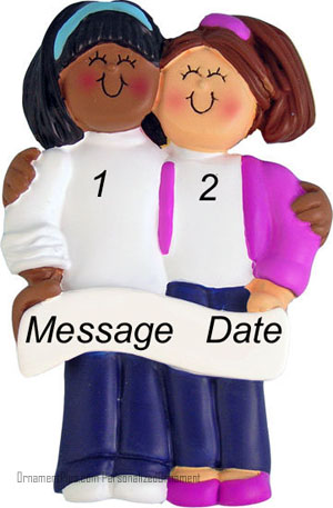 Friends Ornament AA   GB - Personalized Ornament