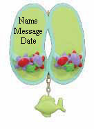 Green Flip Flops