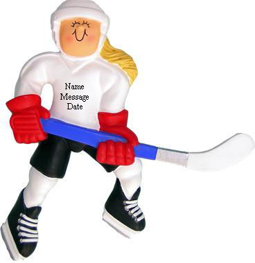 Hockey Girl Blond