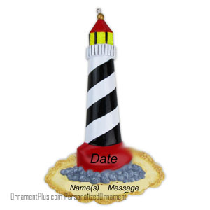 Lighthouse Ornament - Personalized Ornament