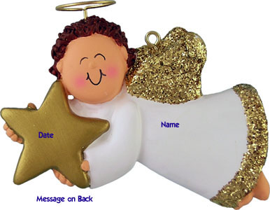 Angel Boy with Brown Hair