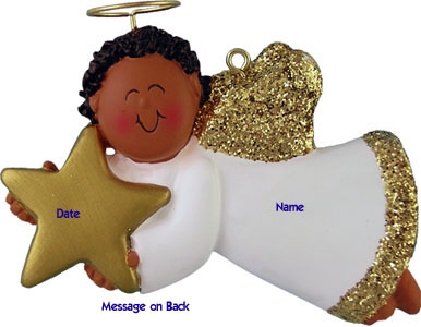 Angel Boy with Dark Skin