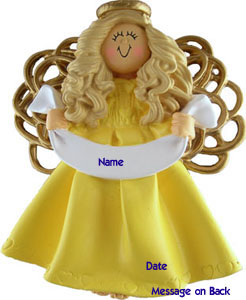 Angel with Yellow Dress Blond