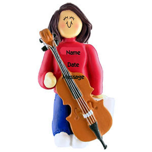 Cello Girl Brunette