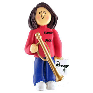 Trombone Girl Brunette
