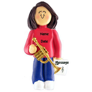 Trumpet Girl Brunette