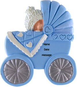 Baby Stroller Blue