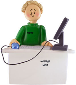 Computer Boy Blonde
