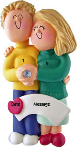 Engaged Couple Blond