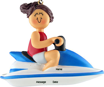 Jet Ski Girl Brown