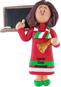 Teacher with Brown Hair