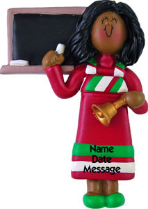 Teacher with Dark Skin