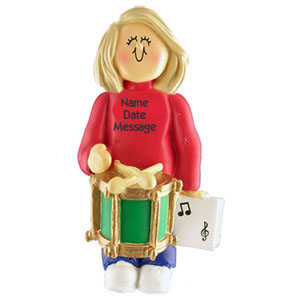Drums Girl Blond