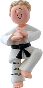 Karate Boy Blond