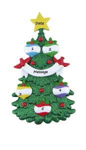 Green Glitter Tree