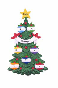 Green Glitter Tree