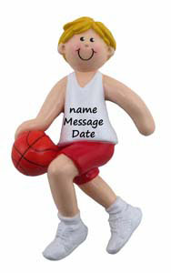 Basketball Player Boy Blonde