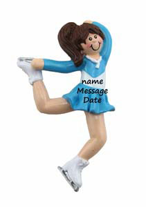 Ice Skate Girl Brown