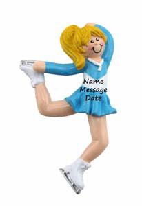 Ice Skate Girl Blond