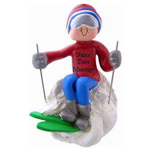 Skiing Boy