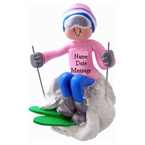 Skiing Girl