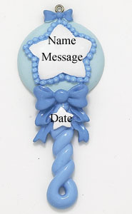 Baby Blue Rattle