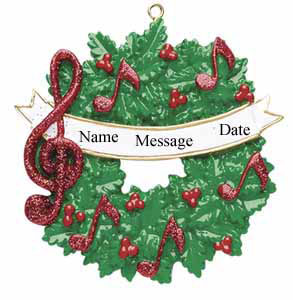 Musical wreath