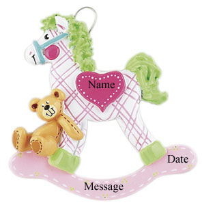 Pink Rocking Horse