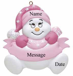 Pink Snowmen