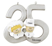 25th Wedding Anniversary Blond