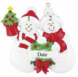 Snowman Couple