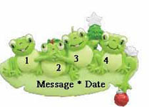 Frogs on a Lily Pad