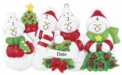 Snowmen Family