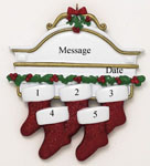 White Mantle with Red Stockings