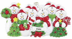 Snowmen Family