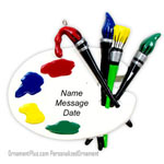 Artist Ornament - Personalized Ornament
